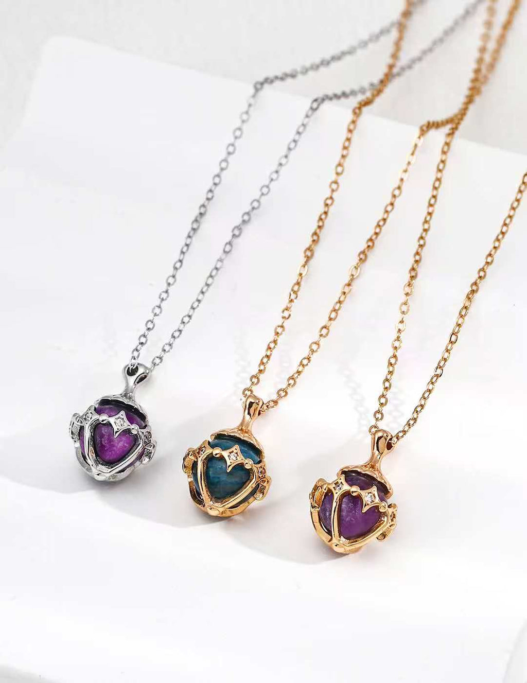 lucky star necklace/قلادة النجمة المحظوظة（D0669）