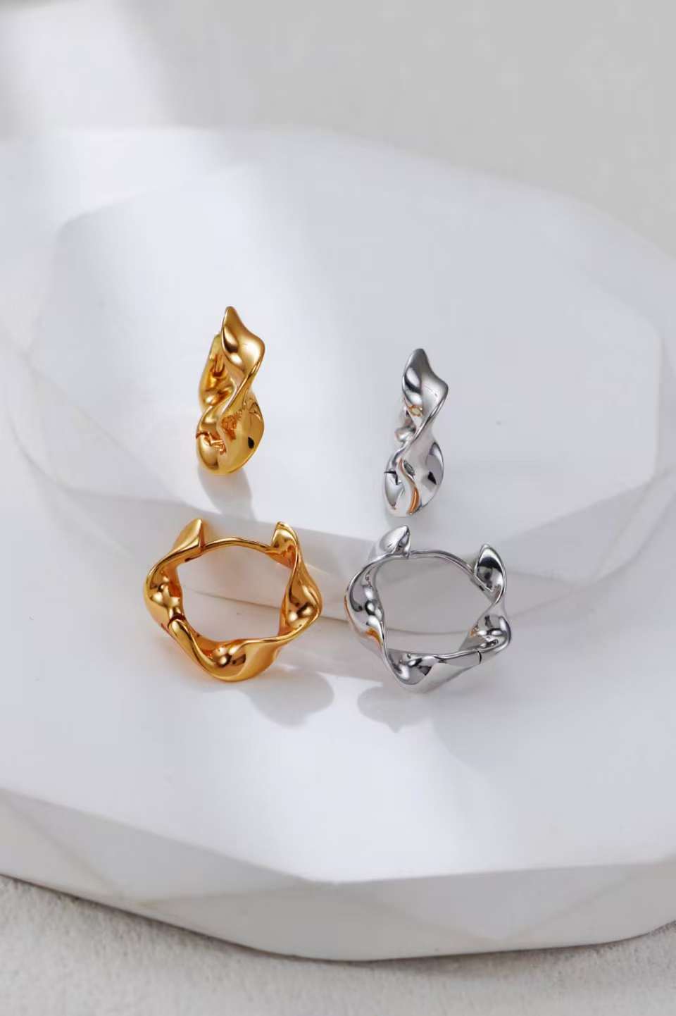 Silver Earing/الأقراط الفضية（GZCE0405）