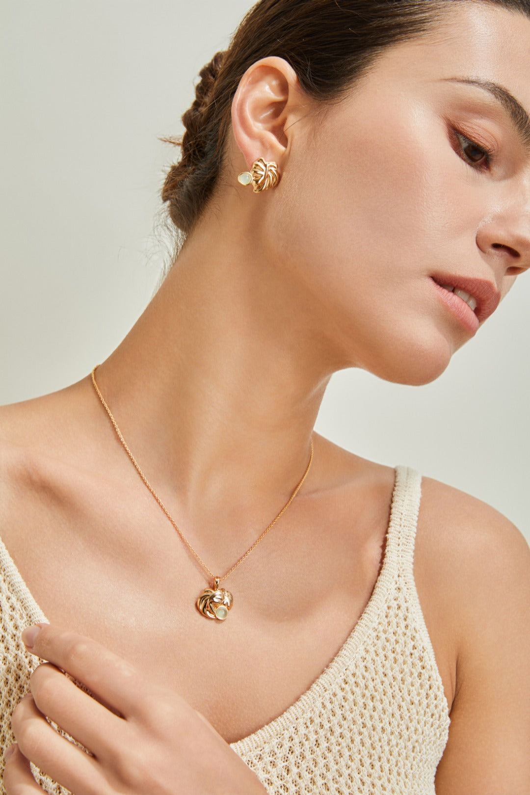 S925 silver Earring/الأقراط من الفضة S925（GZCE0237）