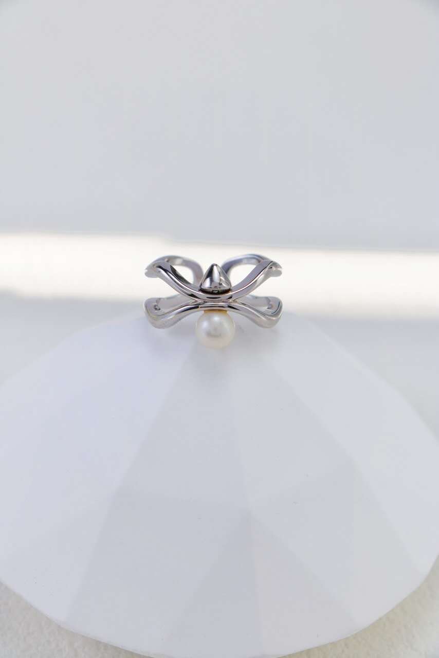 S925 Pearl Ring/خاتم من الفضة S925（GZJ0332）