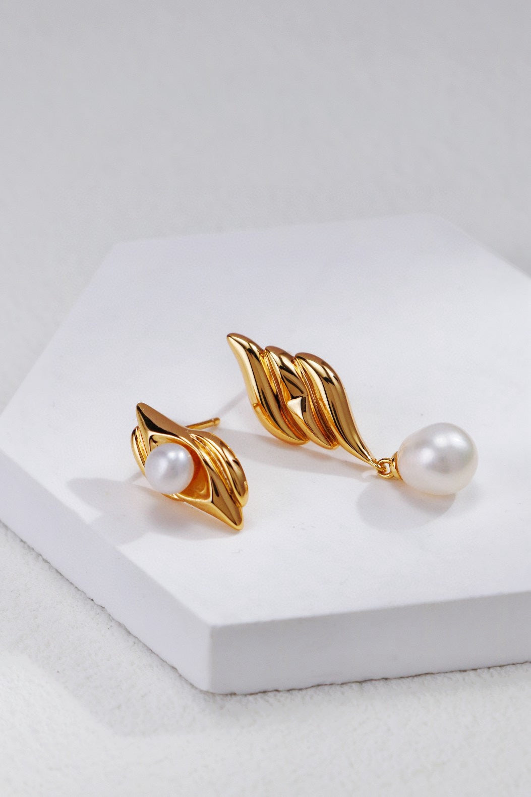 S925 Pearl Rings and Necklace/ وقلادة خاتم من الفضة S925（GZEC0196/GZD0461）