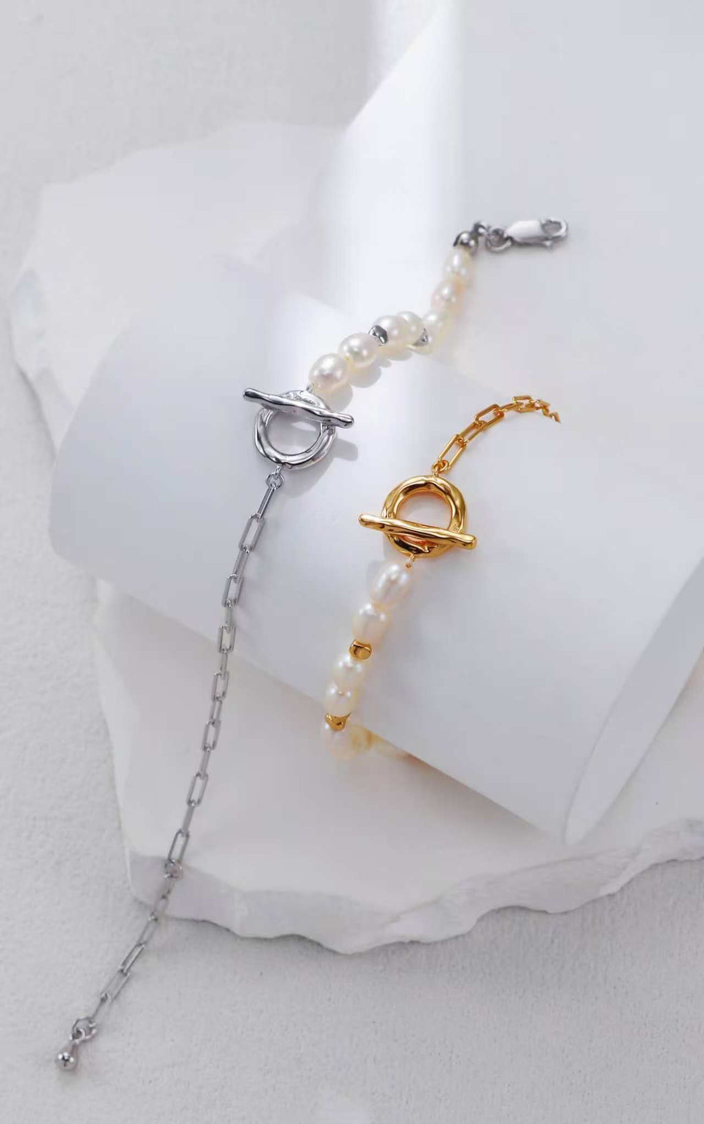 Pearl Bracelet and Earring/ أساور وأقراط من اللؤلؤ（GZSL0206）