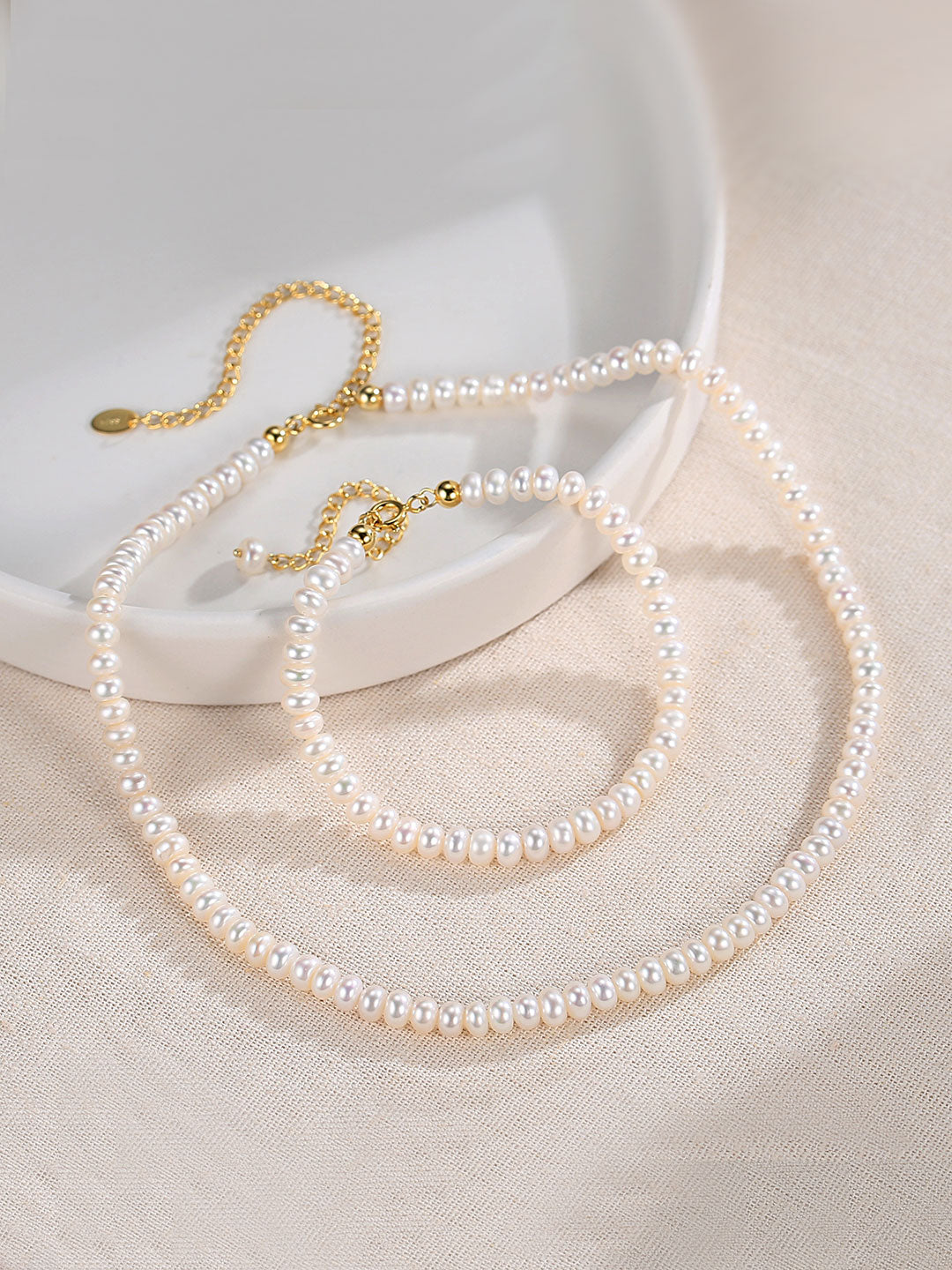 Pearl Bracelet&Necklace/سواروعقد لؤلؤ （GZD0197）
