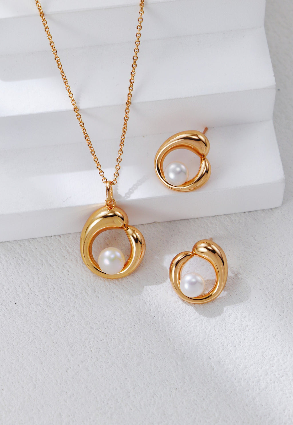 Silver Pearl Necklace/ عقد فضي بالؤلؤة（GZD0613）