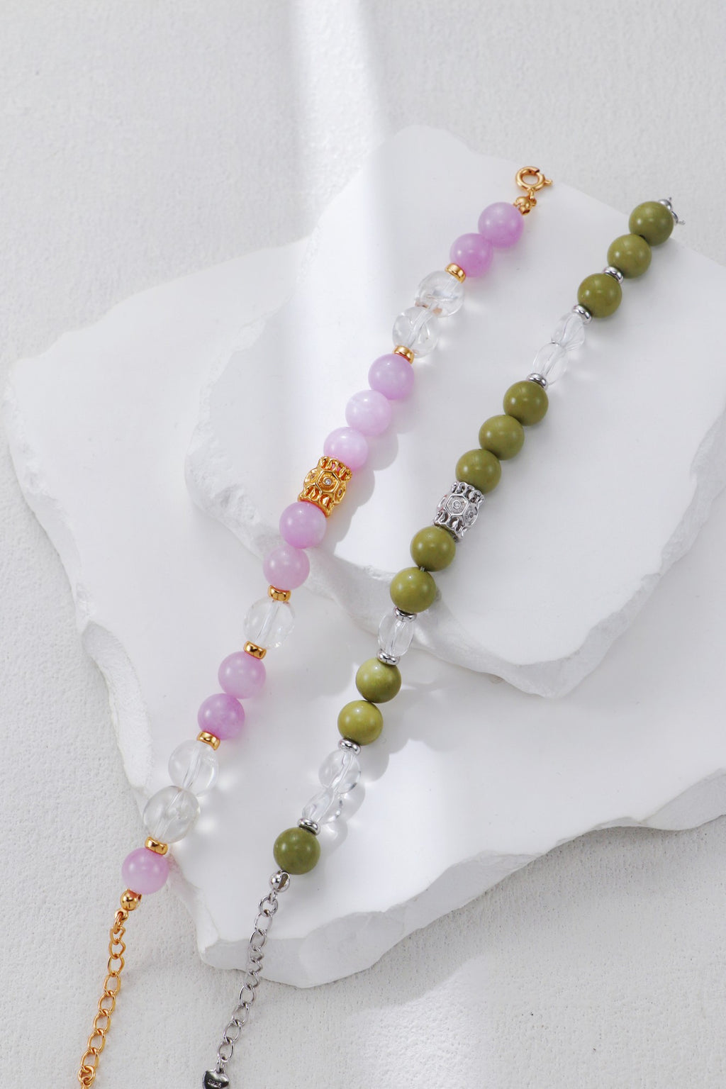 Purple Crystal Necklace/قلادة بالكريستال البنفسجي（GZSL0307）