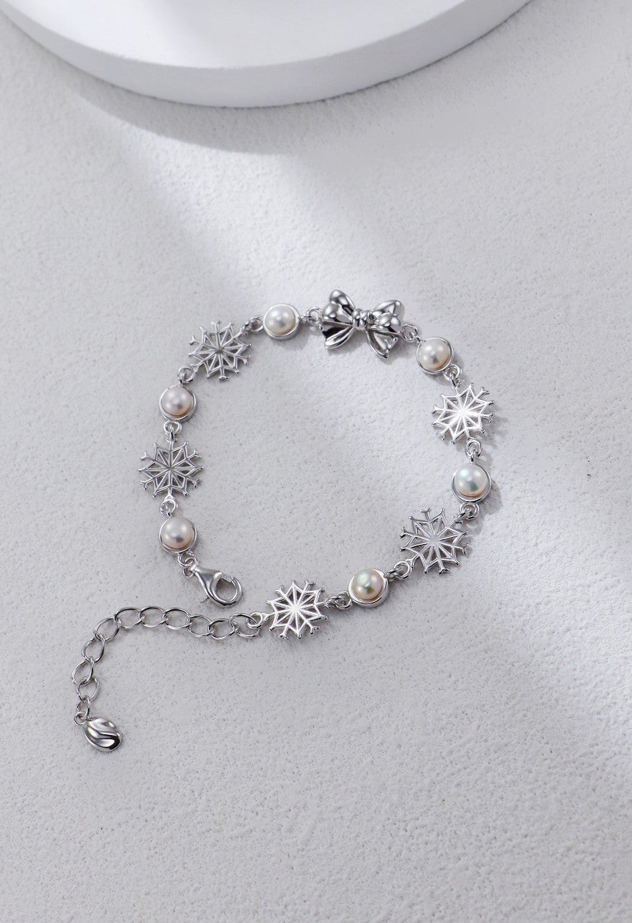 Christmas Collection Pearl Bracelet/سوار اللؤلؤ من مجموعة عيد الميلاد（GZSL0114）