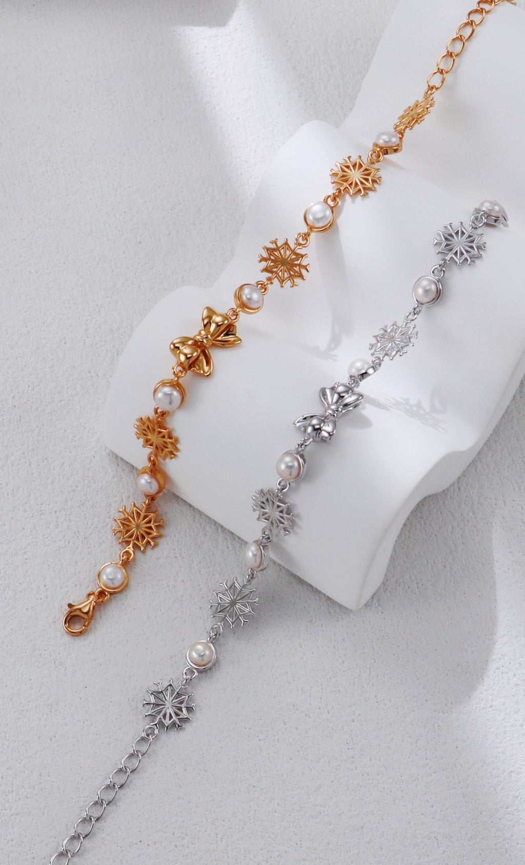 Christmas Collection Pearl Bracelet/سوار اللؤلؤ من مجموعة عيد الميلاد（GZSL0114）